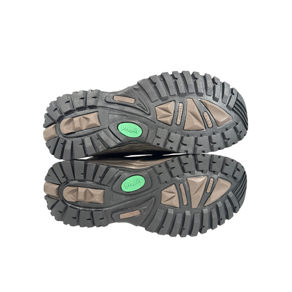 Propet Blizzard Snow Shoes Mens 11 D Waterproof Brown Leather Insulated Zipper